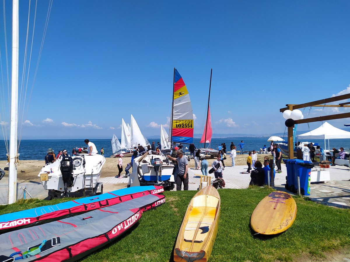 #EMDInMyCountry Thessaloniki - Greece
Discover Sailing at Thermaikos Bay Nautical Club!
 Now- having fun on the water ! #EMD2023  #summer2023
<a href="/EU_MARE/">EU Maritime & Fish</a> 
<a href="/EEAthina/">Ευρωπαϊκή Επιτροπή 🇪🇺</a>