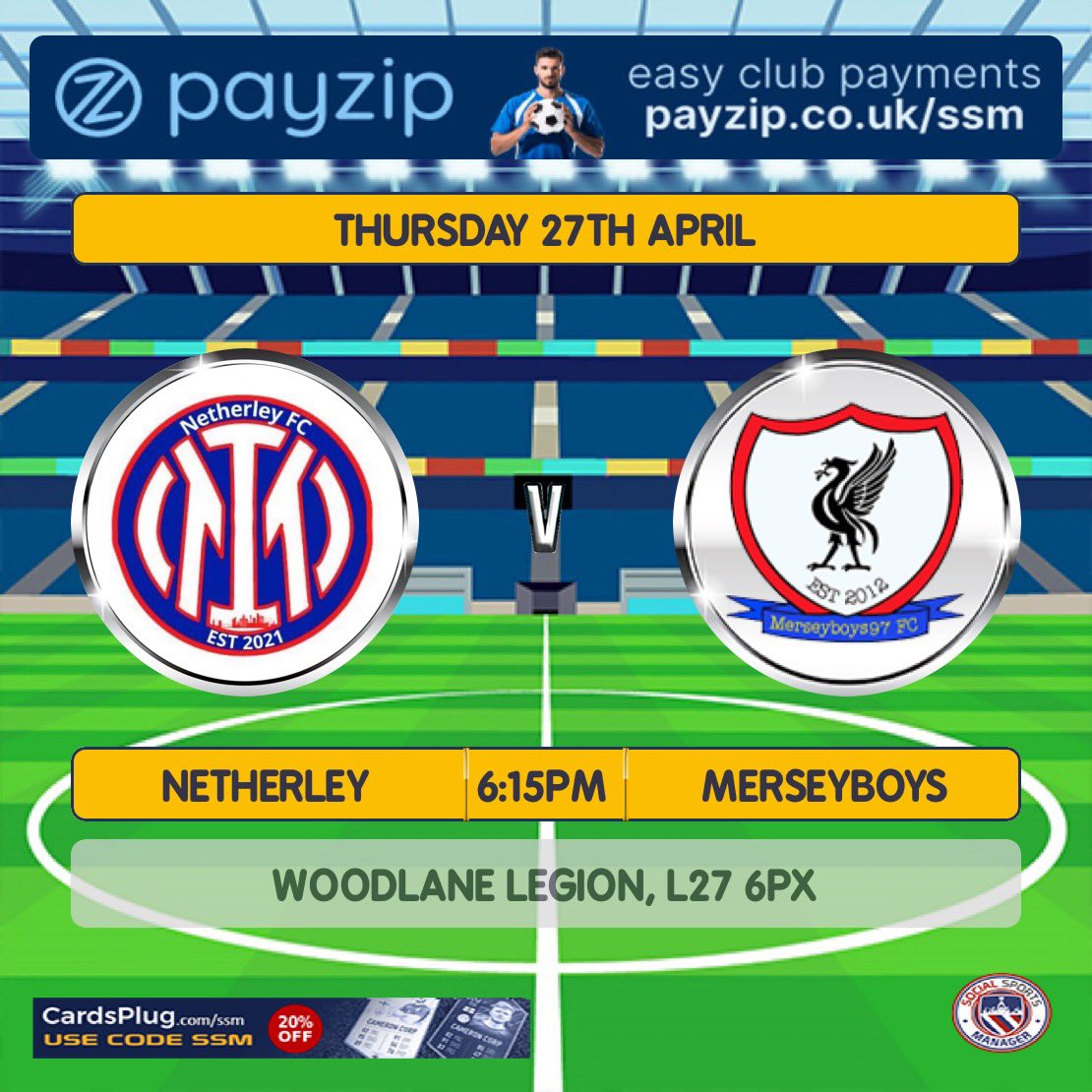 Netherley F.C (Sunday) tweet media