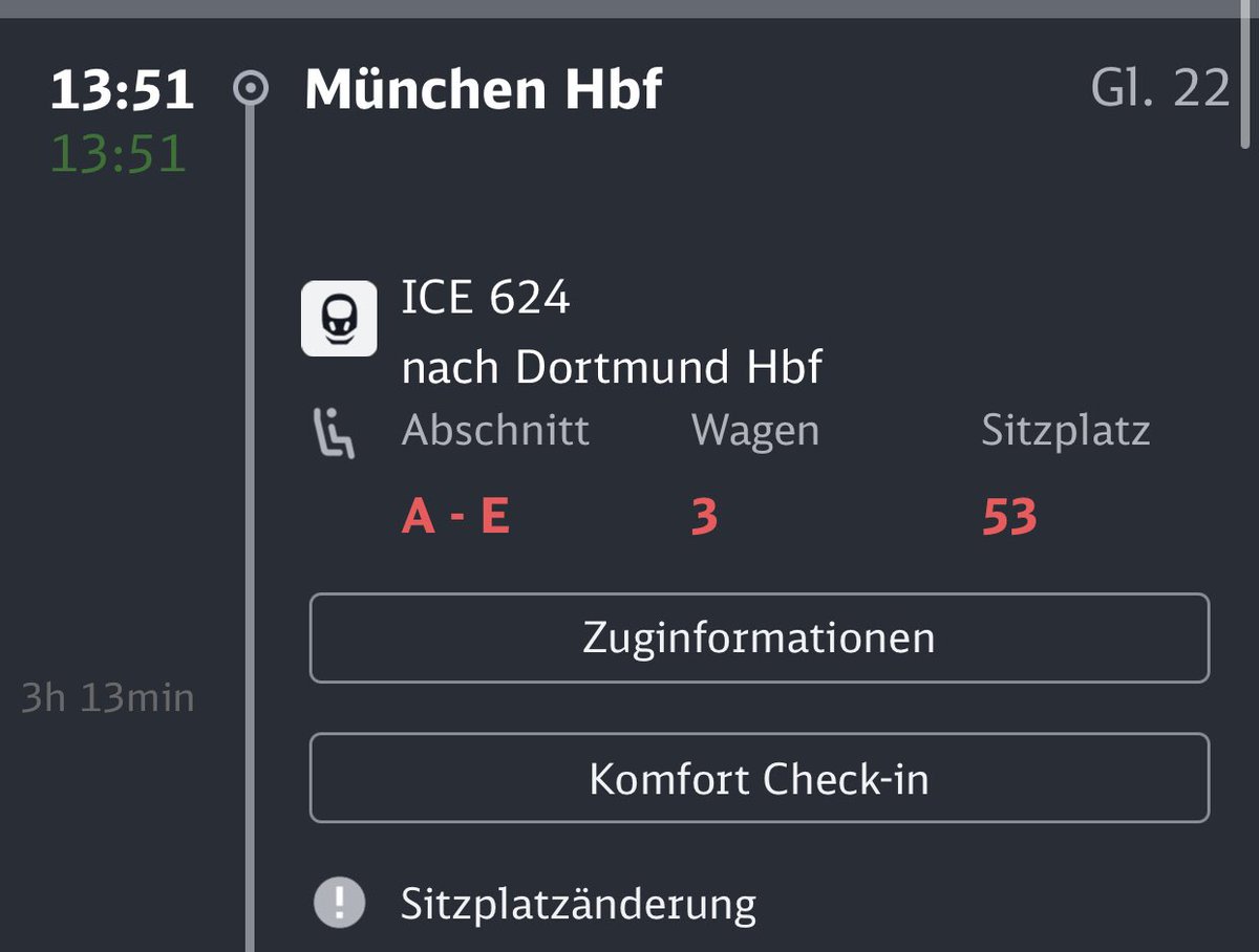 LucasSmhhh's tweet photo. @DB_Bahn Mein Sitzplatz wurde geändert, aber der Zug hat keinen Wagen 3? https://t.co/DhFO8mjZjo