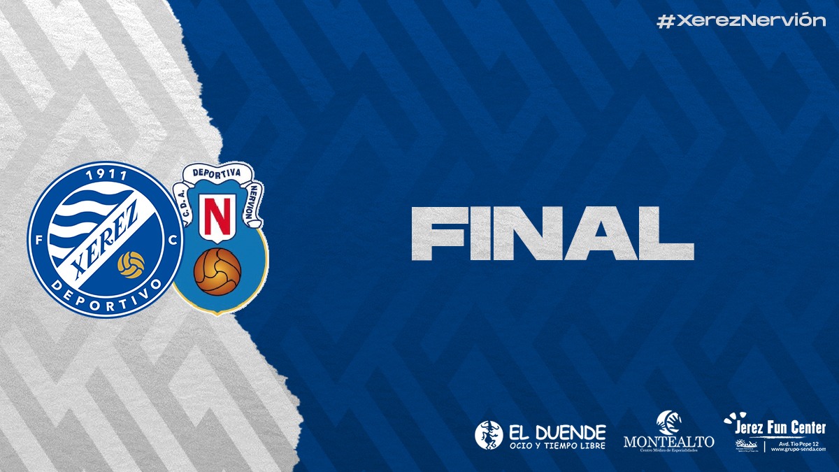 XerezDFCCantera's tweet photo. 94' ⏱️⚽ | ¡FINAAAAL! ¡El #XDFCJuvenilA supo sufrir y se coloca a un paso del ascenso a División de Honor!

#XDFCJuvenilA 2️⃣-0️⃣ @ADNERVION

#CanteraXDFC https://t.co/ov7sMtqkmD