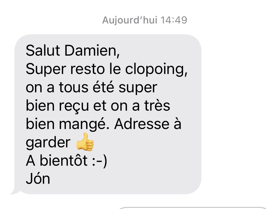 Soectacle Manu PAYET
Un public cherbourgeois ravi 
Des bénévoles qui répondent à une demande locale. MERCI !
Les remerciements vont droit au cœur ⬇️ <a href="/ArriveBenoit/">Arrivé Benoît</a> <a href="/LefaixOdile/">Odile LEFAIX-VÉRON</a> <a href="/HEBERTDOMINIQUE/">HEBERT DOMINIQUE</a> <a href="/sebastienfagnen/">Sébastien Fagnen</a> <a href="/BertrandLefranc/">Lefranc Bertrand</a> <a href="/LaPresseManche/">La Presse de la Manche</a> <a href="/cestacherbourg/">C'est à Cherbourg</a>