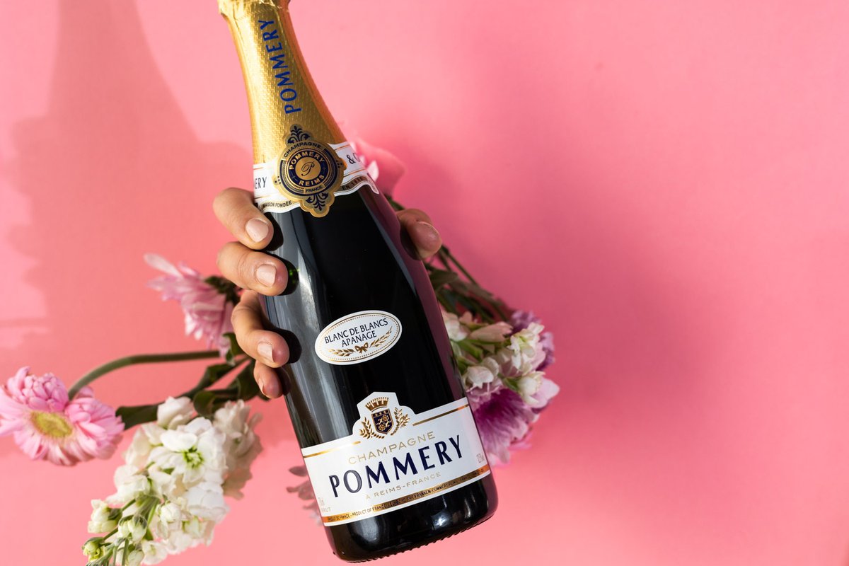 Blooming with Blanc de Blancs.

#ExperiencePommery #champagne #BlancdeBlancs
.
This content is not intended to be viewed by persons under the legal alcohol drinking age or in countries with restrictions on advertising on alcoholic beverages. Enjoy champagne Pommery.