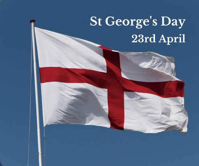 Happy St George’s Day to all our Players, Coaches, Managers, Parents, Supporters &amp; Sponsors  🏴󠁧󠁢󠁥󠁮󠁧󠁿🏴󠁧󠁢󠁥󠁮󠁧󠁿🏴󠁧󠁢󠁥󠁮󠁧󠁿