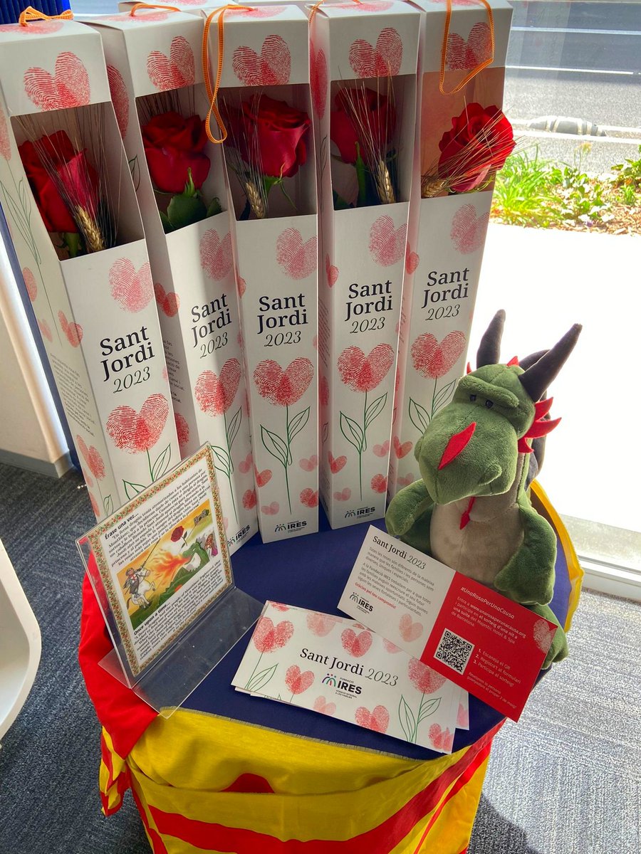El 23 de Abril celebramos #SantJordi,  una de las fechas más marcadas para Barcelona,  es un día para brillar de felicidad ✨
En Twentytú contribuimos con la <a href="/fundacioires/">Fundació IRES</a> y sus rosas mágicas por cada rosa estamos ayudando a un/a joven🌹#UnaRosaPerUnaCausa