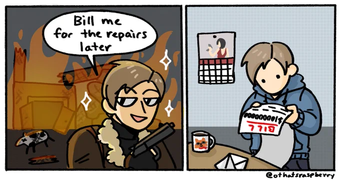 who sent it? 😭 #re4