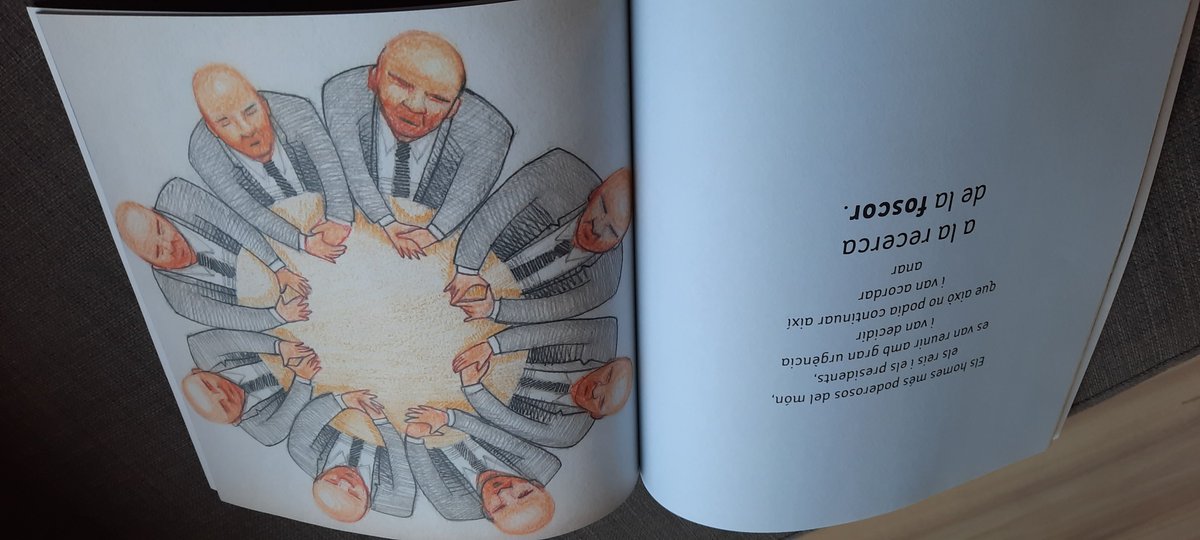 The disadvantages of celebrating book day abroad: buying a "good looking" book online for my 5 year old and having only white, bald men making decisions on one page. #SantJordi23 #Equality