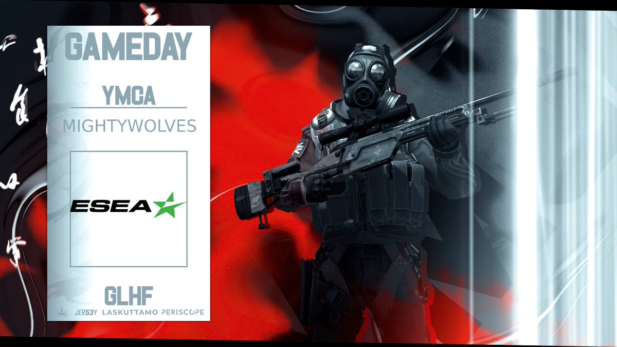 CSGO ESEA Let's go ! Kohta mennään🔥🔥⚡⚡

⏰ 18:00 
⚔️ <a href="/MightyWolvesEsp/">MightyWolves🐺</a>

#csgofi #esportsfi #ymcatampere