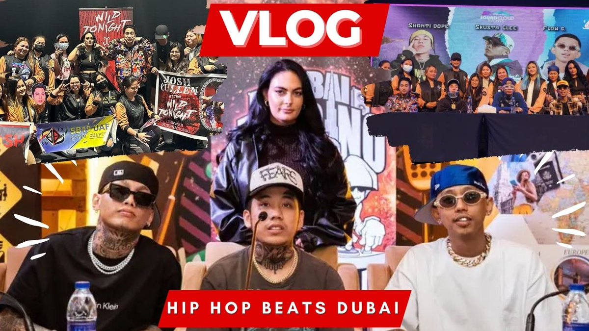 🚨🚨🚨NEW VLOG 

Hip Hop Beat Concert Dubai Ft. #SKUSTACLEE #SHANTIDOPE #FOWG #JOSHCULLEN 

youtube.com/watch?v=WZJzO1…