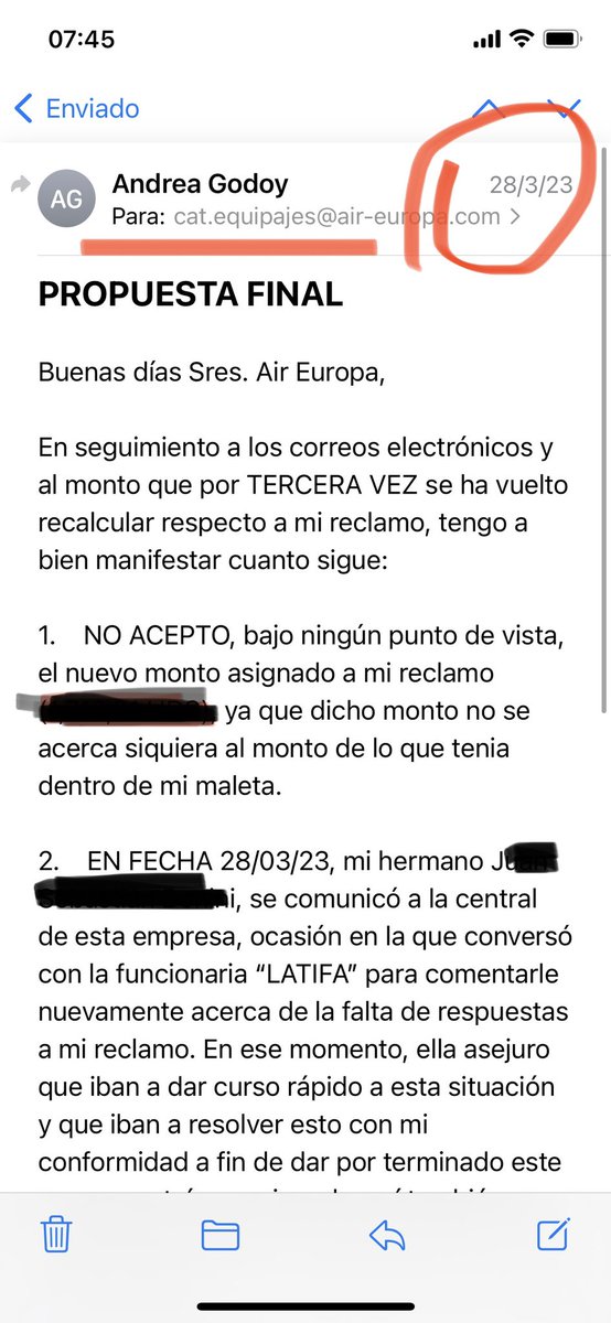 Andreamgbk's tweet photo. HARTA

Abro hilo 🧵 para continuar con este calvario y contarles que hace casi UN MES, si.. UN MES QUE MANDE MI PROPUESTA FINAL (porque ya no estoy para seguir con este circo) a @AirEuropa y nunca mas tuve ninguna respuesta de parte de esta si se puede decir EMPRESA https://t.co/CFsOxcdiTg