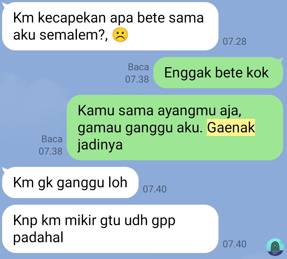 Tanyarl 💚 on Twitter: "💚 jadi dia deketin aku. Aku tau dia punya cewe