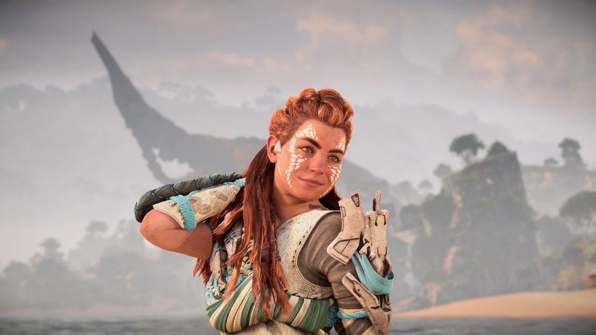 Vanadstar's tweet photo. Horizon Forbidden West: 
Burning Shores (PS5)  

#PS5 #HorizonForbiddenWest #PS5Share #Horizon #Aloy #VirtualPhotography  #Guerrilla #BeyondTheHorizon #LandofVP #WorldofVP #BurningShores https://t.co/H7dpFs1APc