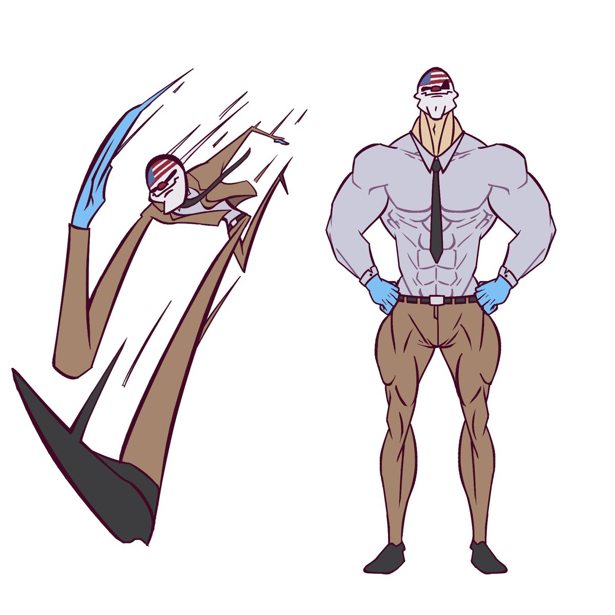 OneMonovan's tweet photo. @PAYDAYGame Dodge vs Armour Builds https://t.co/PHg5fBInk4