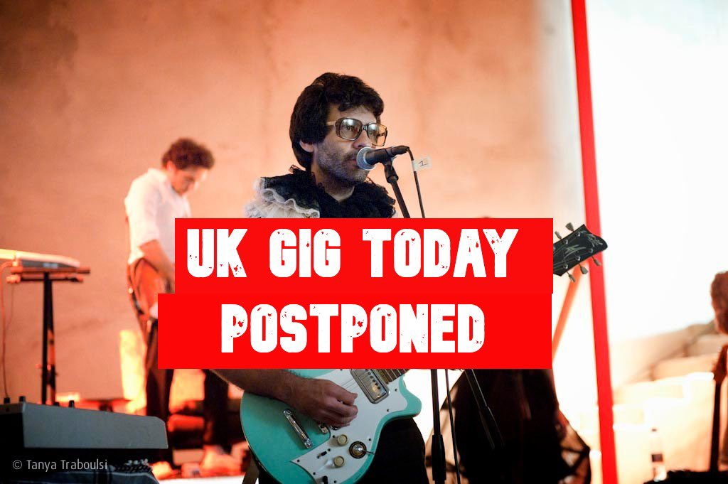 I had a visa issue and couldn t board my train to London, the concert <a href="/thesocial/">The Social</a> will be rescheduled , we will announce the date later in the day. Stay tuned.