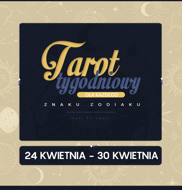 TAROT TYGODNIOWY DLA KAŻDEGO ZNAKU ZODIAKU! 🔮 (24 kwietnia - 30 kwietnia).       

Więcej szczegółów w rozwinięciu tweeta. Byłbym wdzięczny za podanie tego dalej. 🃏