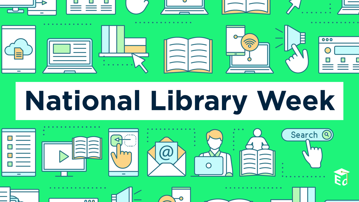 From books &amp; reading nooks to maker spaces &amp; digital resources, school libraries help students learn, grow, &amp; expand their horizons.

This week especially, we celebrate school libraries for what they should be: Worlds of unlimited educational possibility.

#NationalLibraryWeek