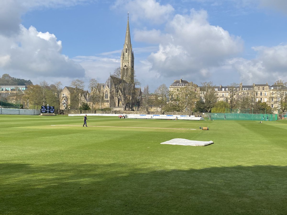 Garybax's tweet image. Can think of worse places to be watching cricket #bath #greatvenue