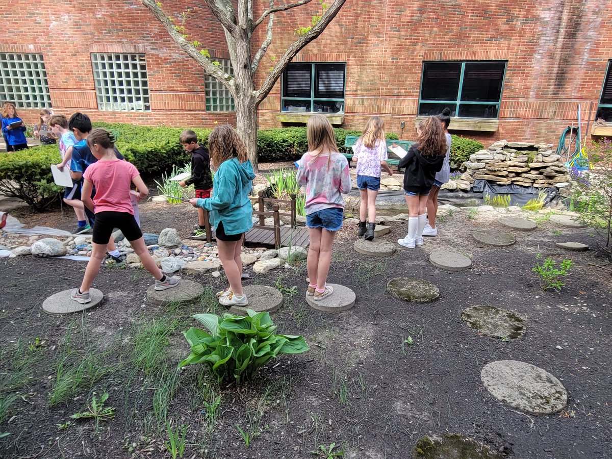 Room102and103's tweet photo. When the weather is nice, we take our learning outside 🌞. We went on a math scavenger hunt!
#WEAreLakota
#Cheetahpride https://t.co/D7CSWyoY6n