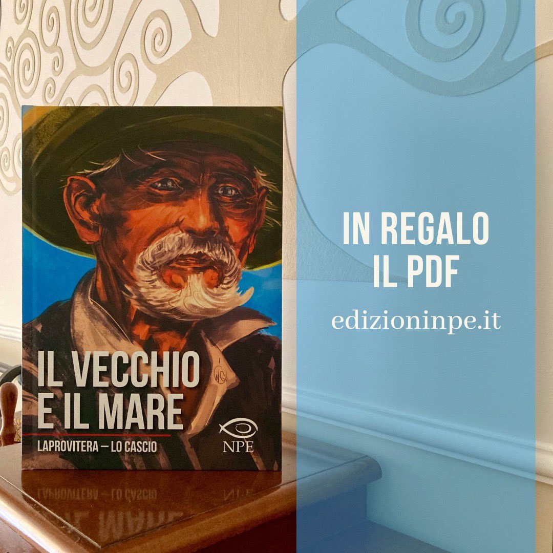 Vi regaliamo una lettura in occasione della Giornata mondiale del libro!

«Il vecchio e il mare», l’adattamento a fumetti del grande classico di Ernest Hemingway.

Per scaricare il Pdf, basta andare qui: Qui il link per scaricarlo gratuitamente: edizioninpe.it/in-regalo-il-p…