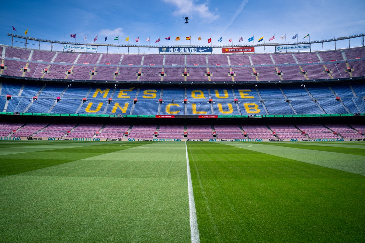 FCBarcelona_es's tweet photo. Més Que Un Club 💙❤️ https://t.co/q9RqwNiiBO