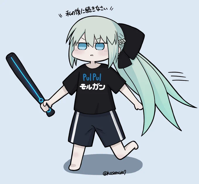 アーケードで軽快に走り回るモルガンさん#FGO 