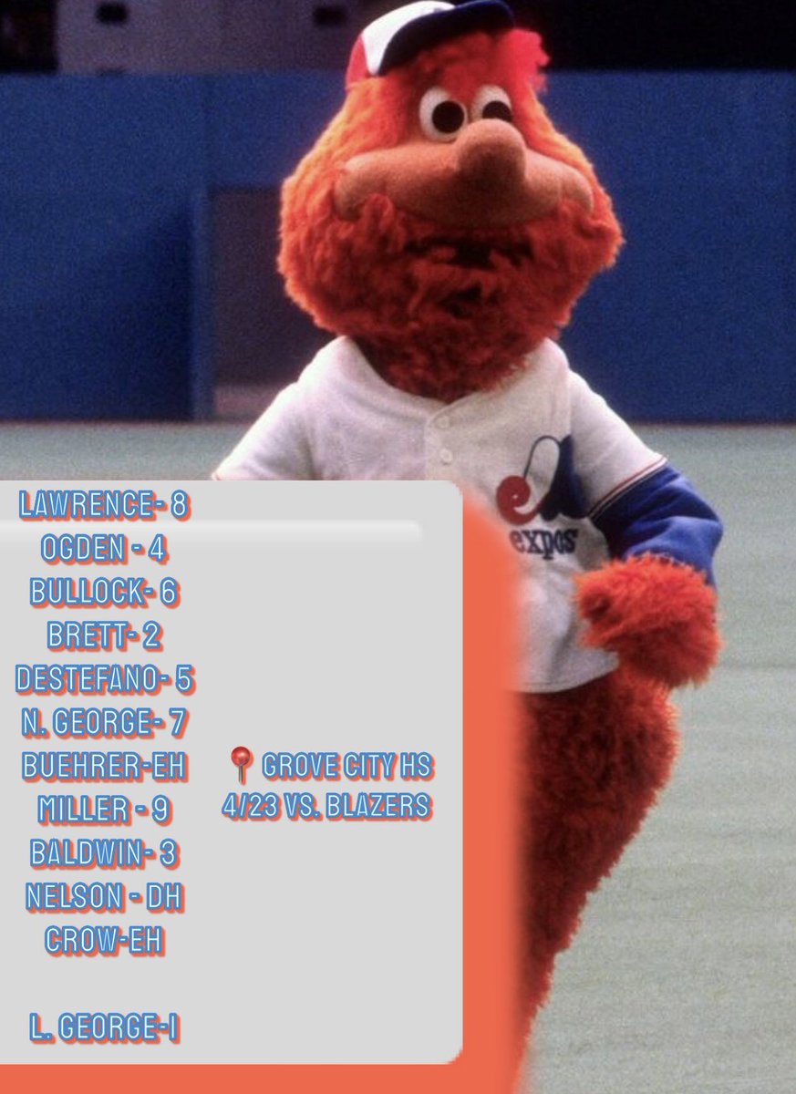 expos_in_2's tweet photo. Lineup for the final Preseason tune-up.

First pitch at 12:30. #ExposIn2 https://t.co/EFyhHGV0oN
