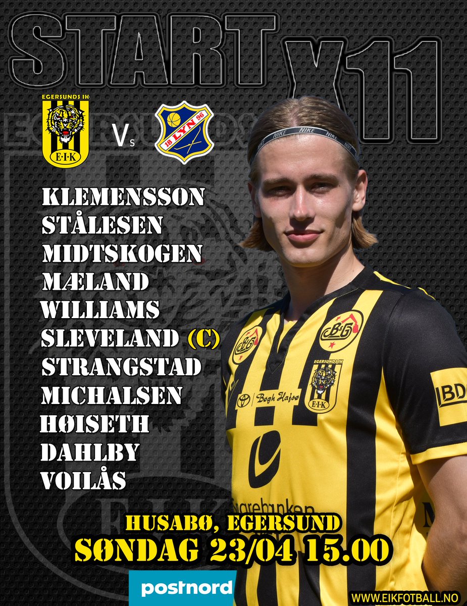 Dagens startellever🐯