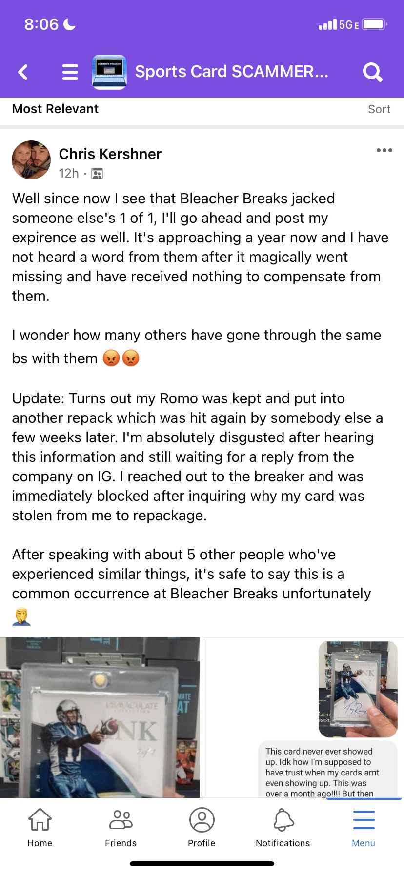 Card Purchaser on Twitter "RT cardguymike1 Sheesh another Bleacher