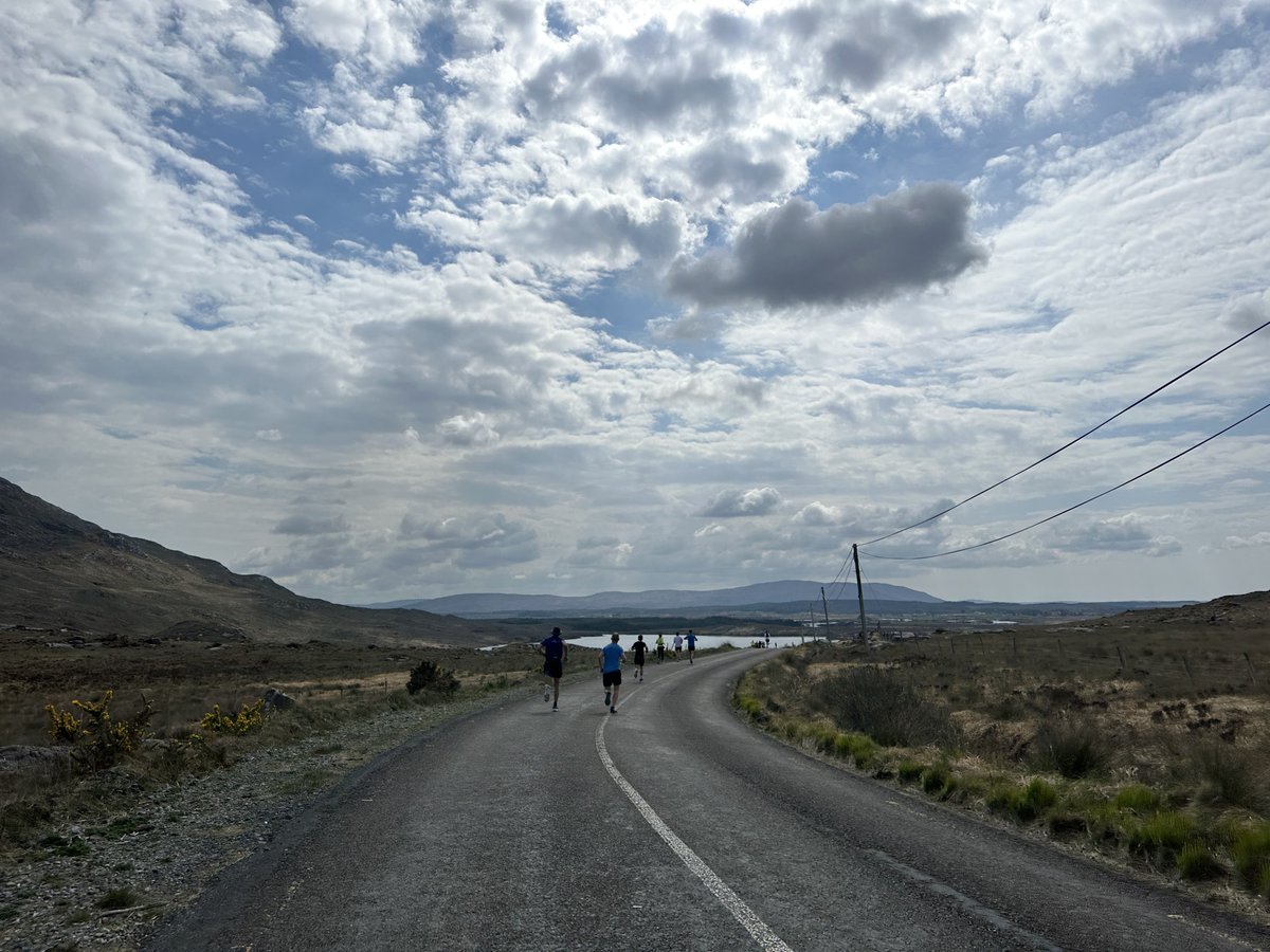 CarlowWeather's tweet photo. Well that was tough but what a day for it! #Connemarathon https://t.co/GrH0RUxKrC
