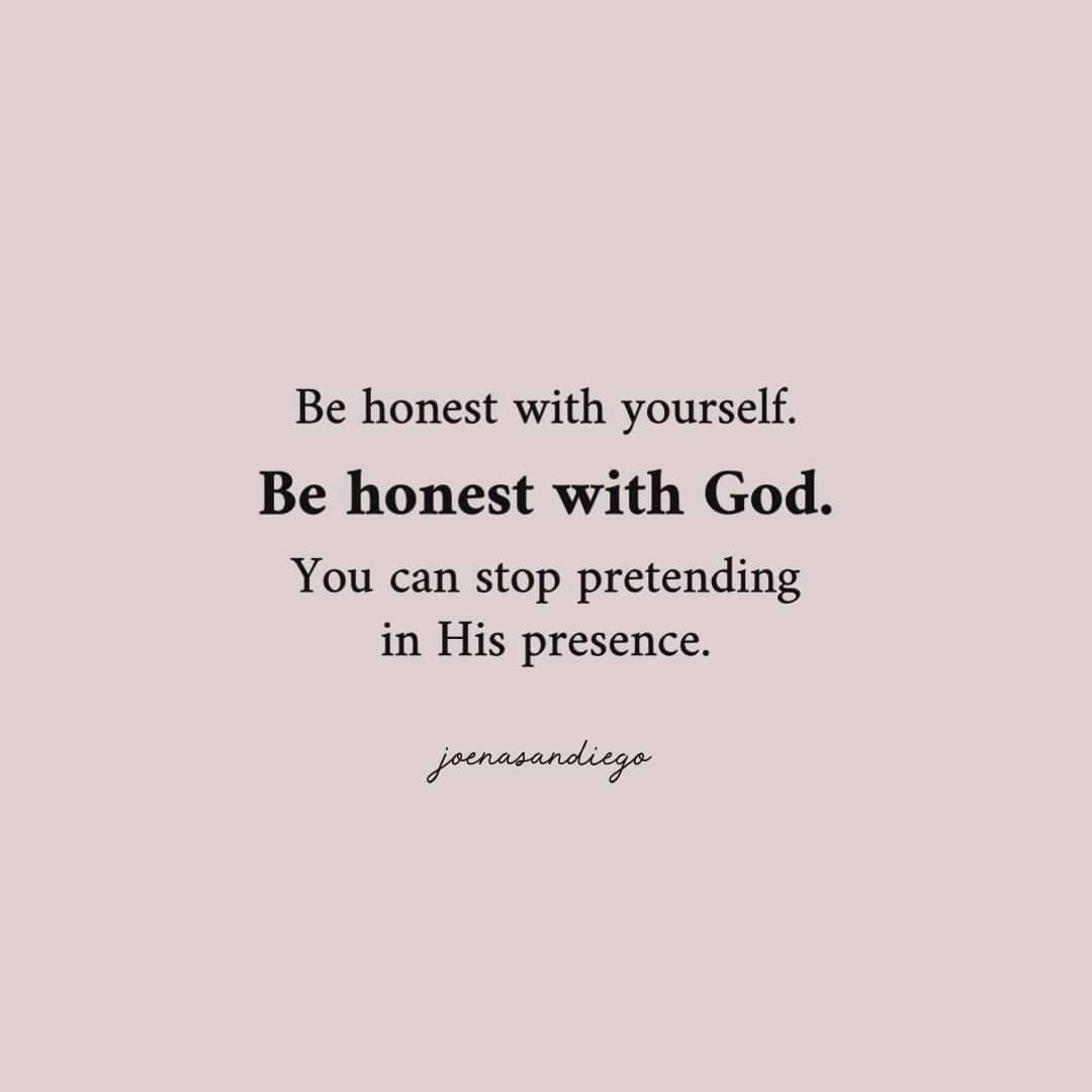 joenasandiego's tweet image. If you have already tried everything, yet nothing is still working out, know that you can be honest with God.

You can rest all those thoughts and concerns to Him. He cares. 🤍