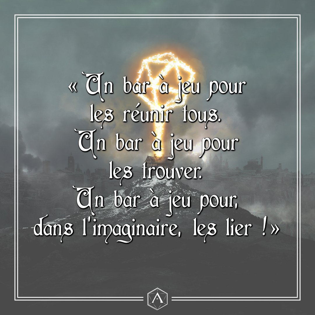 Les arcanes se lèvent, nous vous présentons notre projet de bar à jeu de rôle dans la merveilleuse ville de Dijon !

#jdr #jeuderole #barludique #dijon #dijonville #jondi #jondiville