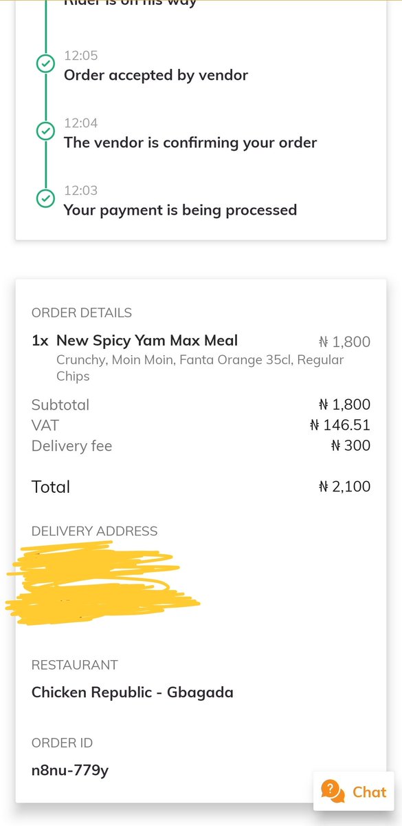 Ceminie_'s tweet photo. @ChickenRepublic Gbagada help me understand this...I got this for N2,100. First they got my order wrong. I ordered for moi-moi, they replaced it with salad. Then it got delivered an hour later. How? https://t.co/W834dpWbLK