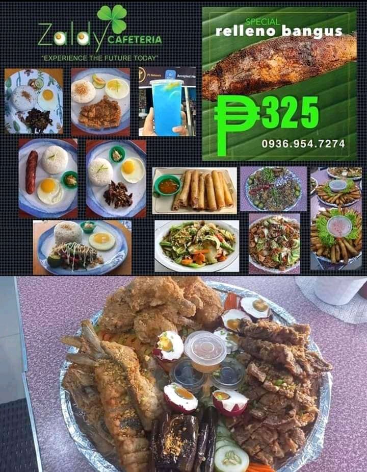 PiNetwork24X7's tweet photo. Philippines Zaldyโs Cafeteria owned & manage by Zaldy Barlaan.
He is accep PiPayment on GCV of 1Pi = 314,159$
Address๐
F.Y. Manalo Road General Trias Cavite
Go Experience The Future Today! ๐ค
#PiNetwork #PiServices #UptoDate https://t.co/Z25ZW8nvsl