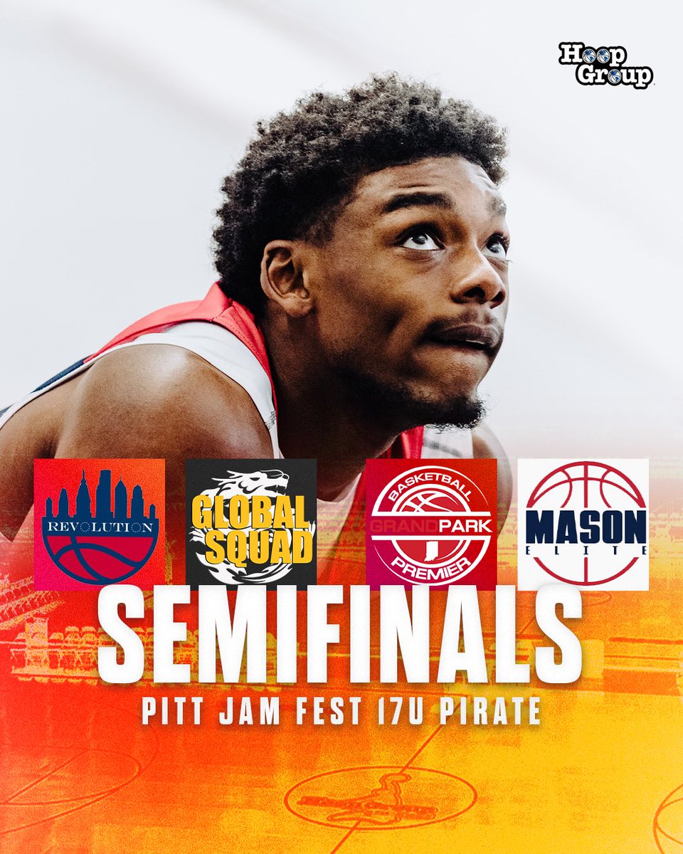 TheHoopGroup's tweet photo. Down to 4 in the Pitt Jam Fest 17U Platinum Pirate bracket ‼️

Philly Revolution HGSL (@phillyrevhoops)
Global Squad Showcase (@GlobalSquadBB)
GPP HGSL (@GPPbasketball)
Mason Elite (@_masonelite) https://t.co/D0VJVY03tf