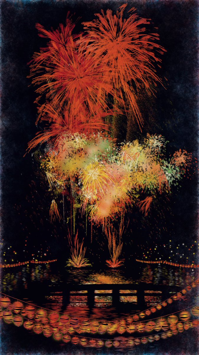 ykxotkx's tweet photo. My next artwork will be released soon for Bright Moments Tokyo. 100% coded Japanese summer festival firework vibes🎆🌸🎇💮❤️‍🔥🔥
It can be minted both IRL in Tokyo or remotely. Sales information will be announced very soon. Stay tuned!! #BRTokyo #creativecoding #generativeart https://t.co/uS3qSdSQM5
