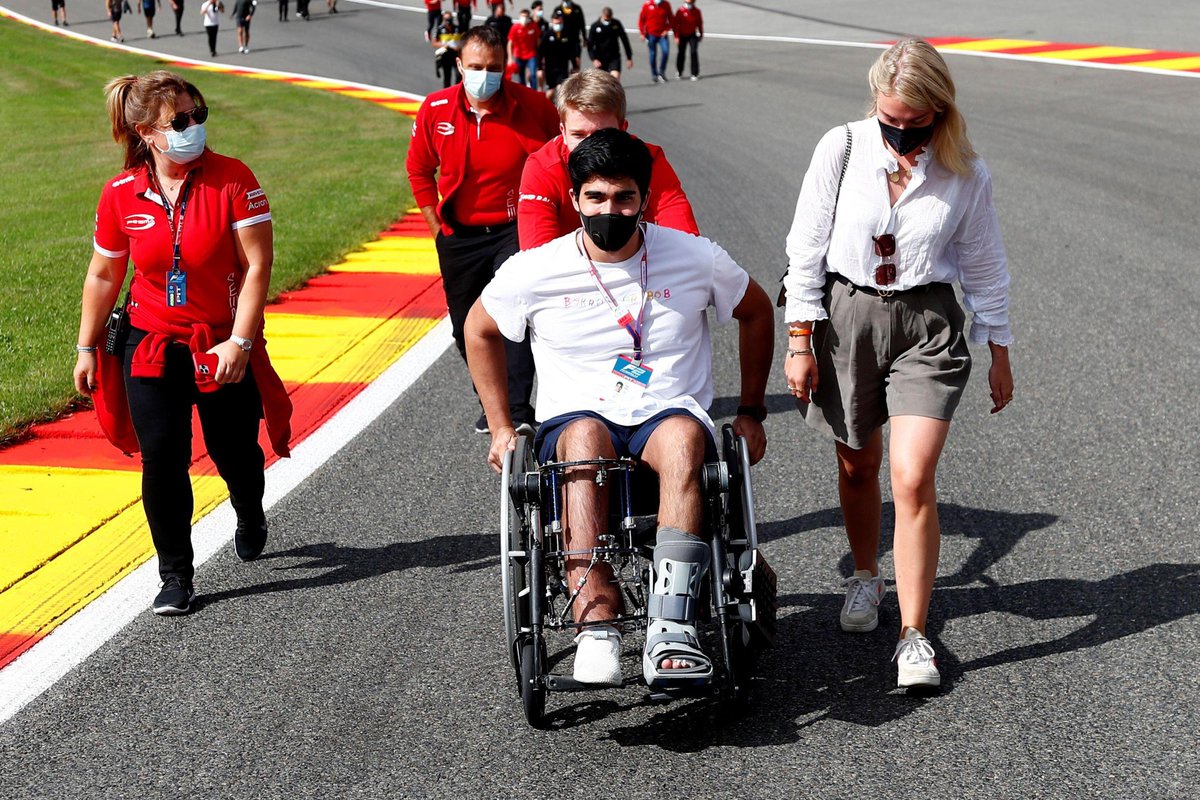 High5Forever's tweet photo. JM has to be mentioned here. From that horrifying and tragical crash in Spa 2019 to a podium in 2022. He’s been through a medically induced coma and learning how to walk again, which doesn’t even cover the mental part of it all. He’s a fighter. He’s back in F2 this year. ❤️ https://t.co/u0ftk4hshq