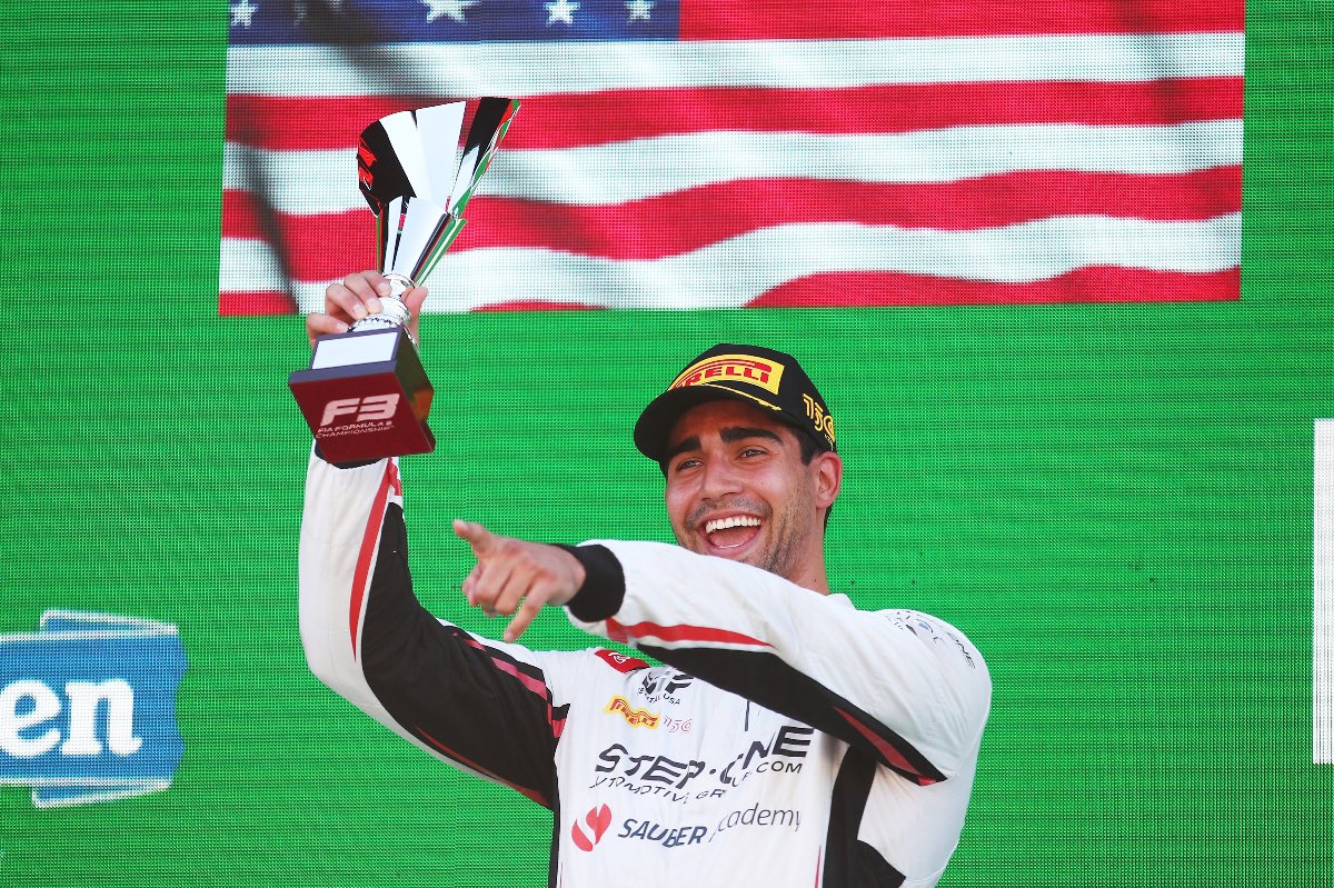 High5Forever's tweet photo. JM has to be mentioned here. From that horrifying and tragical crash in Spa 2019 to a podium in 2022. He’s been through a medically induced coma and learning how to walk again, which doesn’t even cover the mental part of it all. He’s a fighter. He’s back in F2 this year. ❤️ https://t.co/u0ftk4hshq