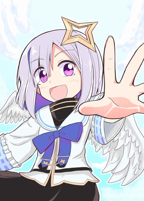 かなたん生誕祭なので、かなたんを描きました。ホロライブ格付けスペシャル面白かった。かなたーと #天音かなた 