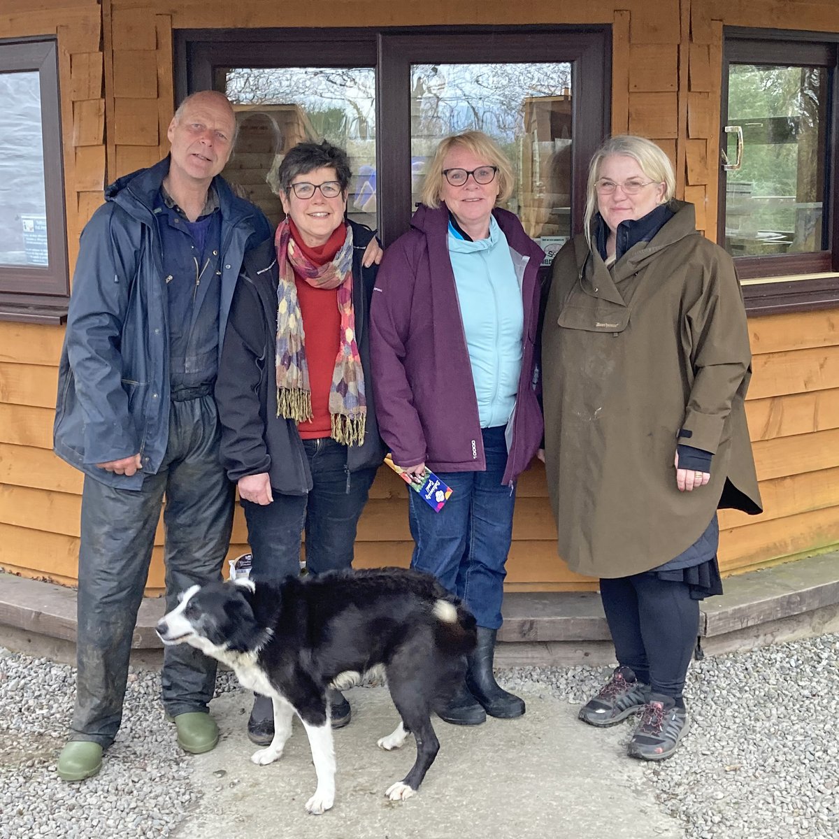 theethicaldairy's tweet photo. It was wonderful to welcome @SigridAgenas and her veterinary colleague Andrea Holmström, to the farm yesterday.
Sigrid took an early interest in our system and has championed the need for academic research into cow calf dairy systems, which we would also like to see. https://t.co/Vvl8Qbj2wA