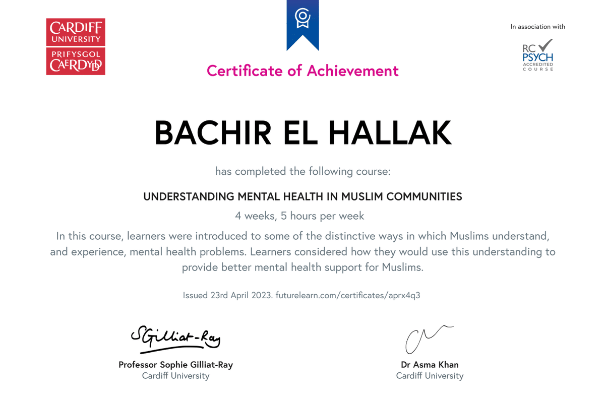 BHallak's tweet photo. Keep learning.

#Psychology #mentalhealth 
#PsychologyWeek
#Cardiff_University https://t.co/KdBenFE8zS
