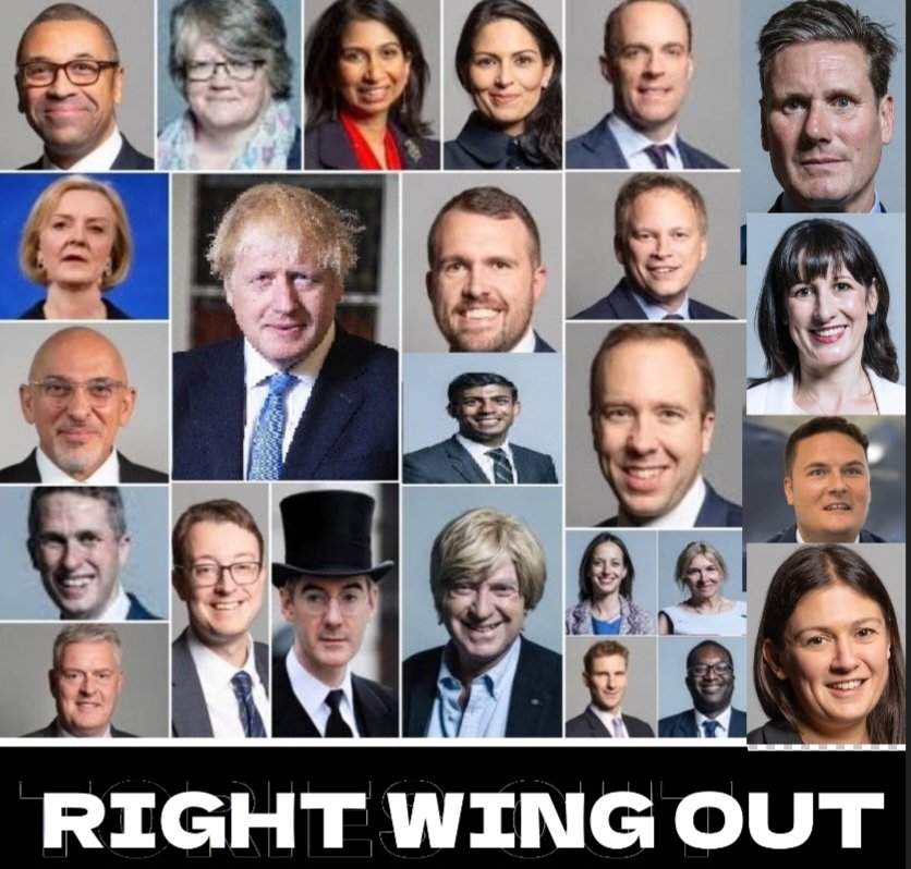 timlongson's tweet image. Pick 4 people from the pic below who are most likely to do the most damage to the UK #InTheLongRun, &amp;amp; comment their names below.

Retweet if you agree that the corrupt #RightWing current leaders of the #Labour party belong with the #Tory faces below as bad for true GB #Democracy!