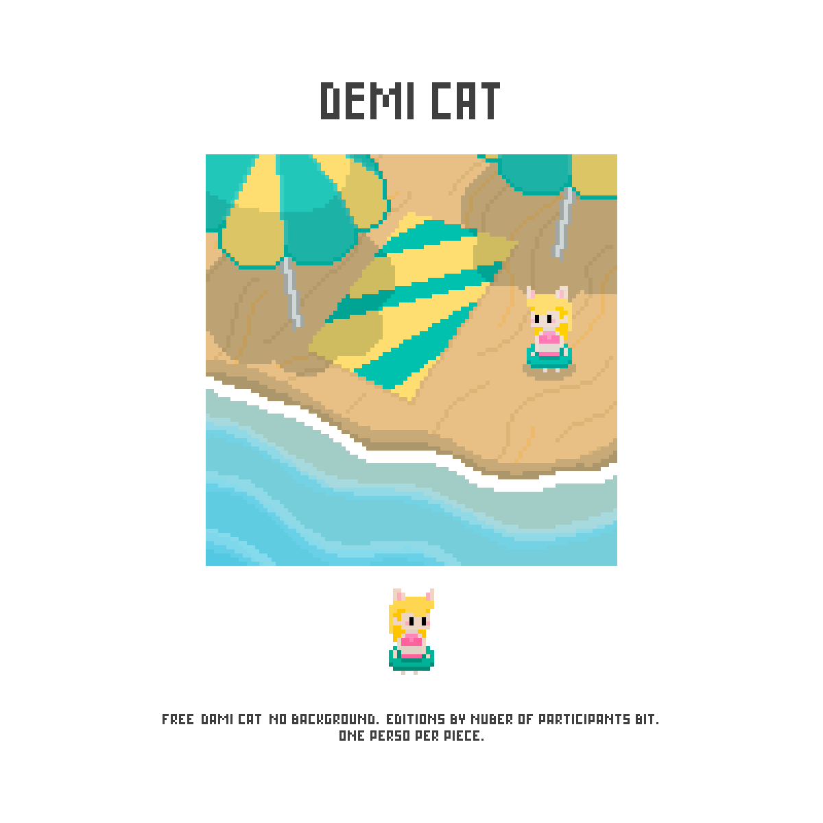 ◎ DEMI CAT Series 
◎ Reserve Price 0.3 ◎ $SOL
◎ Join to bid link below

<a href="/exchgART/">Exchange Art</a> #DEMICATNFT #exchangeart #pixel📷 #pixelart #SOL #Solana #SolanaNFT #SolanaCommunity #NFTsales #NFTshills
