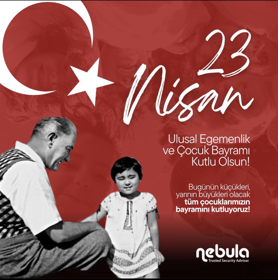 nebulabilisim's tweet photo. 23 Nisan Ulusal Egemenlik ve Çocuk Bayramımız Kutlu Olsun! 🇹🇷
Atamıza sevgi ve minnetle..

#23nisanulusalegemenlikveçocukbayramı
#nebulabilisim https://t.co/SqVXMqVRZ8