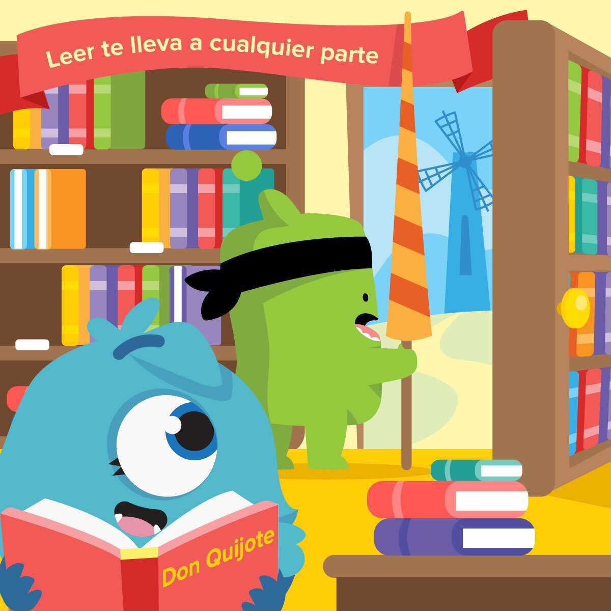 ClassDojoES's tweet image. ¡Feliz Día del Libro! 📚🎉 La lectura nos lleva a cualquier parte, nos permite viajar a través de la imaginación y descubrir nuevas culturas y perspectivas. 🌍 ¡Celebremos juntos este día especial! 🎉📚 #diadellibro #lectura #escritura #creatividad #ClassDojo