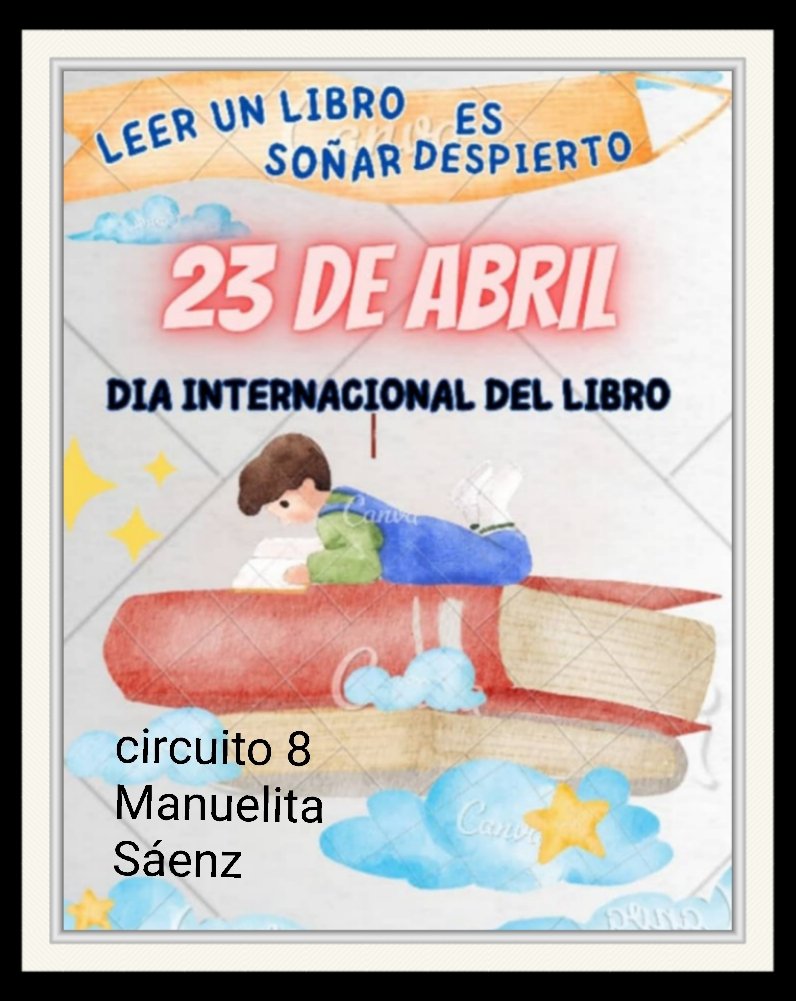 Junin circuito 8 Manuelita Sáenz celebrando día del libro e idioma