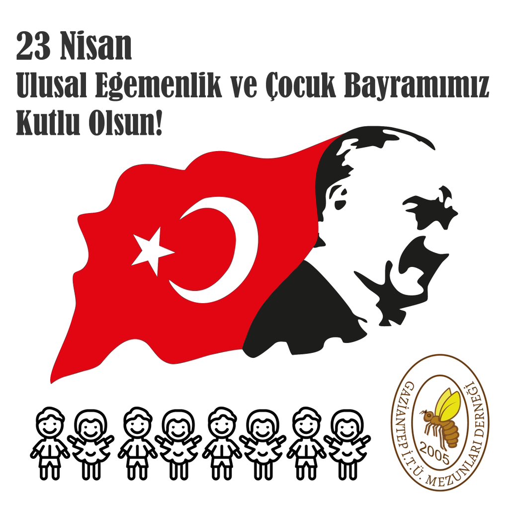 itugaziantep's tweet photo. 23 Nisan Ulusal Egemenlik ve Çocuk Bayramımız Kutlu Olsun! https://t.co/Xw2xP6BCUs