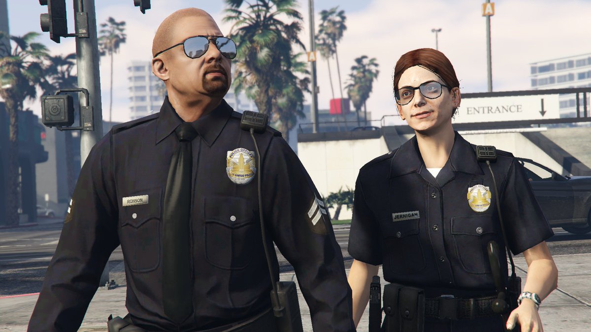 [LSPD - Rockford Hills PD]

☀️ El PO-III Ronson y la Jefa de la policía (y superagente espacial) Carmela os desean un buen domingo y un día tranquilo en la ciudad de Los Santos. 

@old_school_rp | #LSPD #ObeyAndSurvive