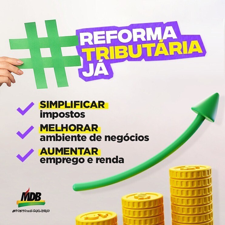 mdbnosenado's tweet photo. É prioridade a aprovação da Reforma Tributária, cujo foco deve ser a simplificação dos impostos para melhorar o ambiente de negócios e para aumentar empregos e renda.
#ReformaTributáriaJá #EuSouMDB #PontoDeEquilíbrio #mdb #mdbnosenado https://t.co/t5V48tjDJ3