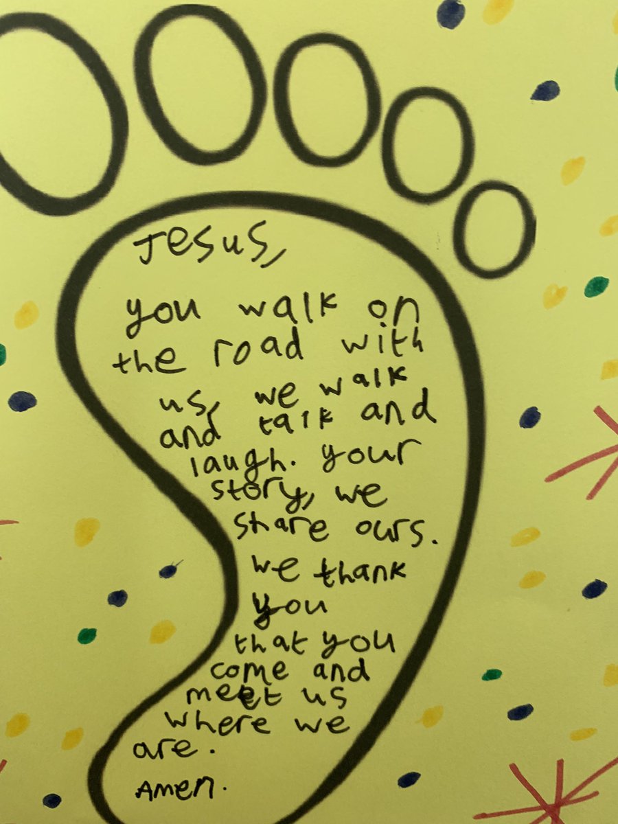 Jacquel55567660's tweet photo. This morning at Sunday J.A.M we went on the road to Emmaus, hearing about friends on a journey with Jesus. @BishopNewcastle @NclDiocese https://t.co/c0k9yhgV74