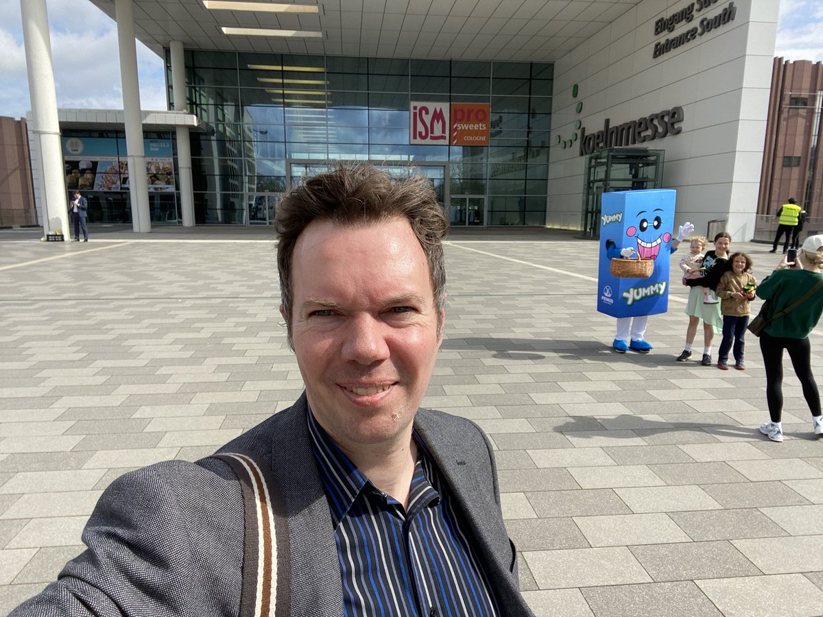 NeillBarston's tweet image. Excellent to be back in Cologne once again for this year’s ISM confectionery event, in its condensed three-day format for 2023 alongside ProSweets. Message me with any show news #ism2023 #prosweets #cologne #germany #confectioneryproduction #chocolate #sweets #candy #newreleases