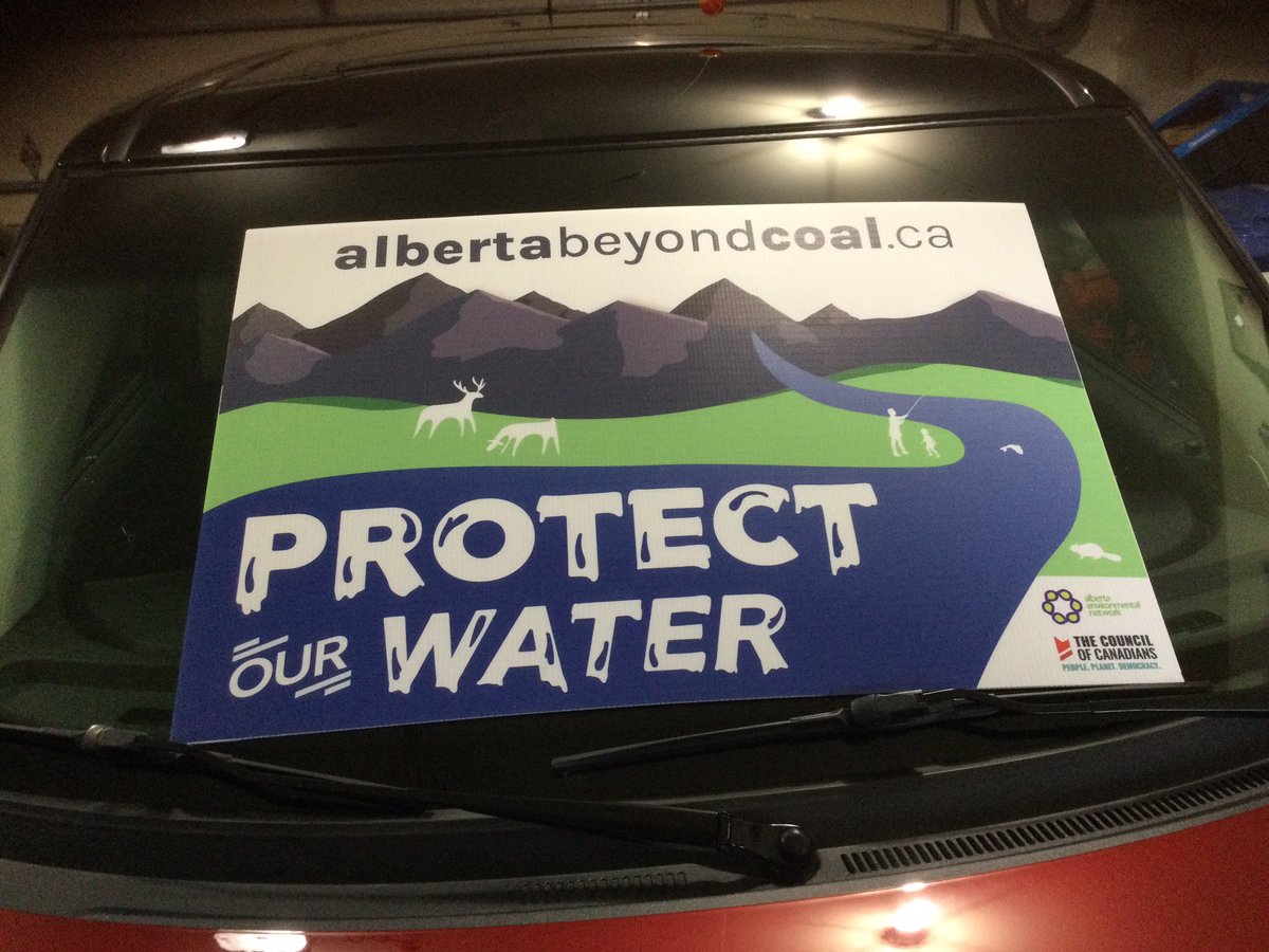 CBJAlberta's tweet photo. FYI #Lethbridge @abndpcaucus is promising to bring in permanent ‘Peter Lougheed’ style protection against coal mining on the Eastern Slopes, if elected. #ableg #abpoli https://t.co/fiptf0vu5Q
